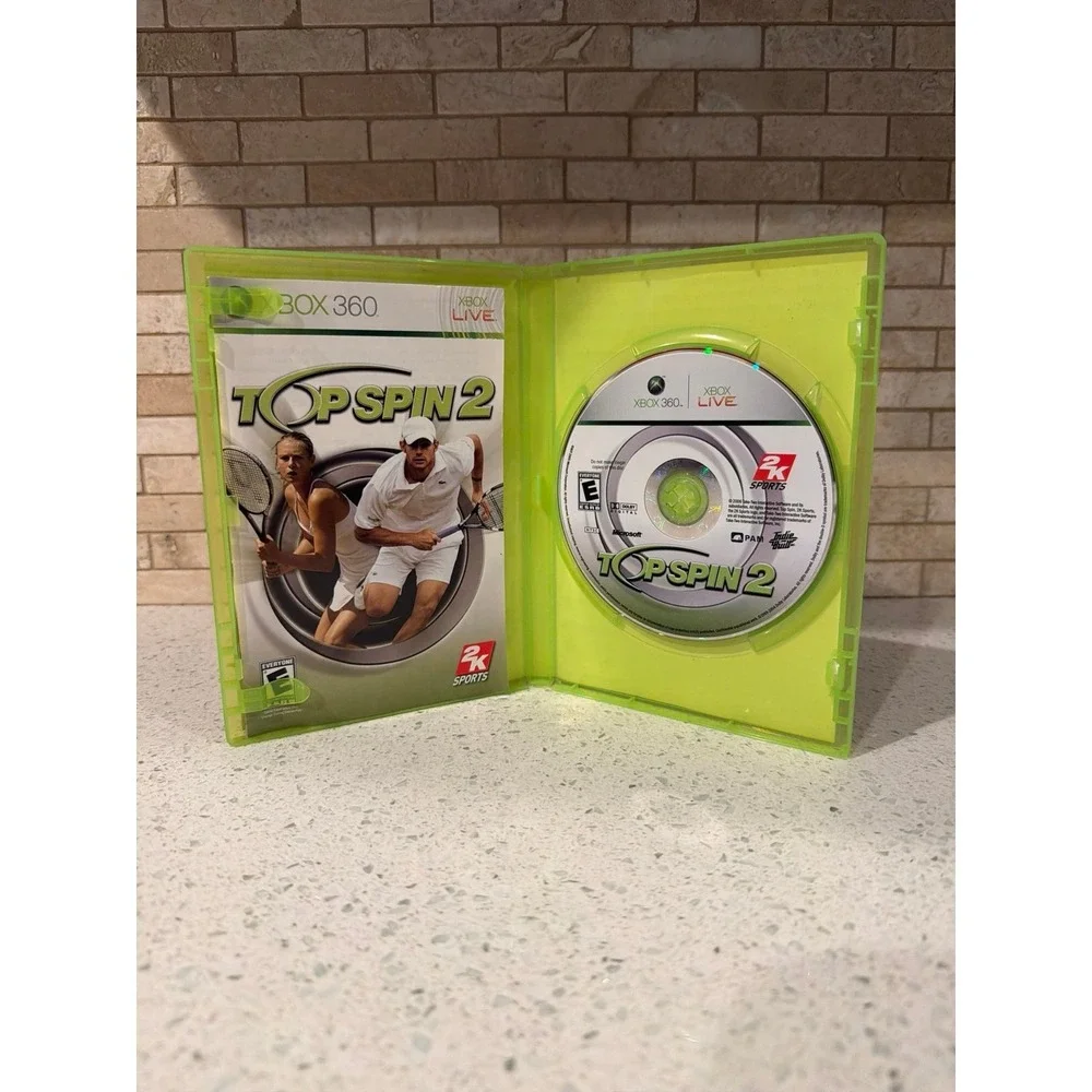 Top Spin 2‎ Xbox 360 Tennis Game